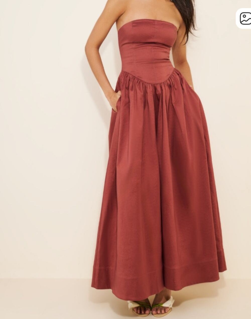 Hansen & Gretel Audrey Pinot Gown Size Small